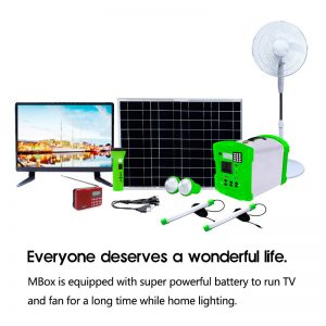 Solarun Mbox Pay as you go home solar energy system