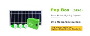 Solar Run Pop Box Solar Home System