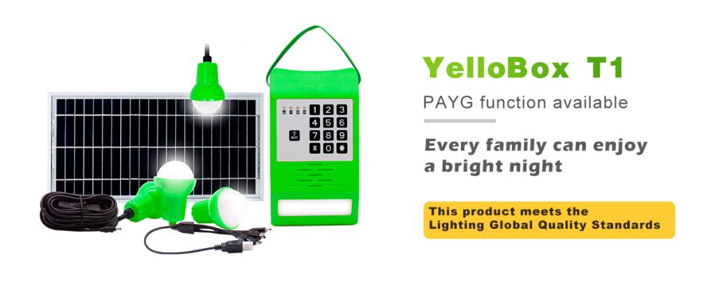 Solar Run YelloBox Solar Home System