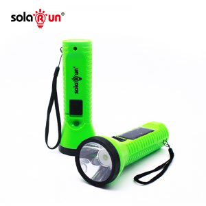 solar run solar flashlight