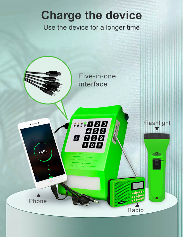 YelloBox Pay As You Go Solar Home Lighting System 2