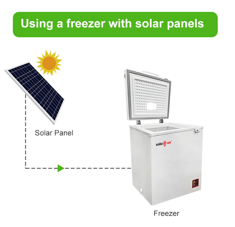 Solar Direct-Drive Freezer with Built-in Battery 5